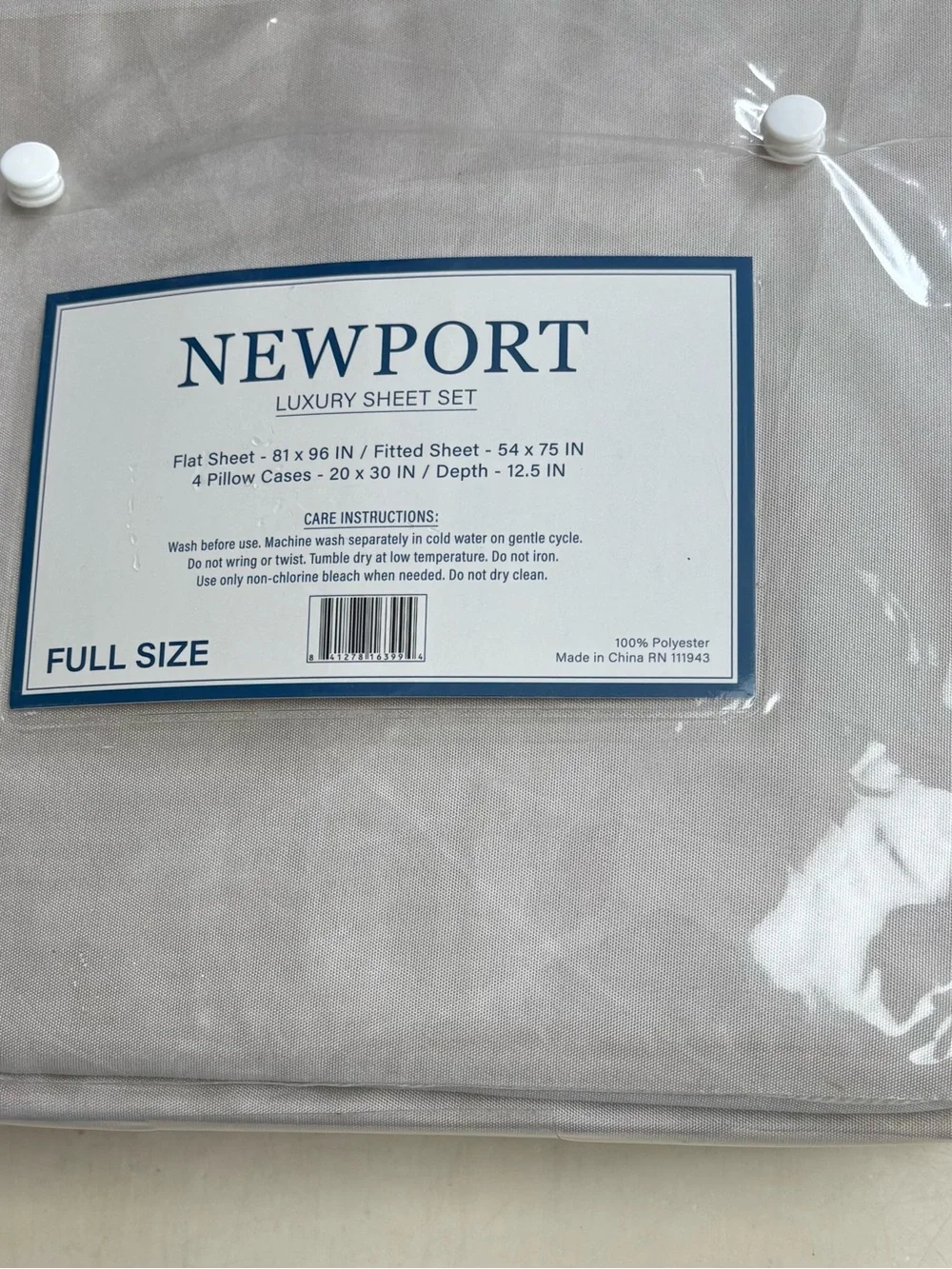 Newport Luxury Sheet Set